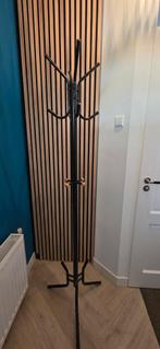 Zwarte staande kapstok, Gebruikt, Ophalen of Verzenden, Metaal, Staande kapstok