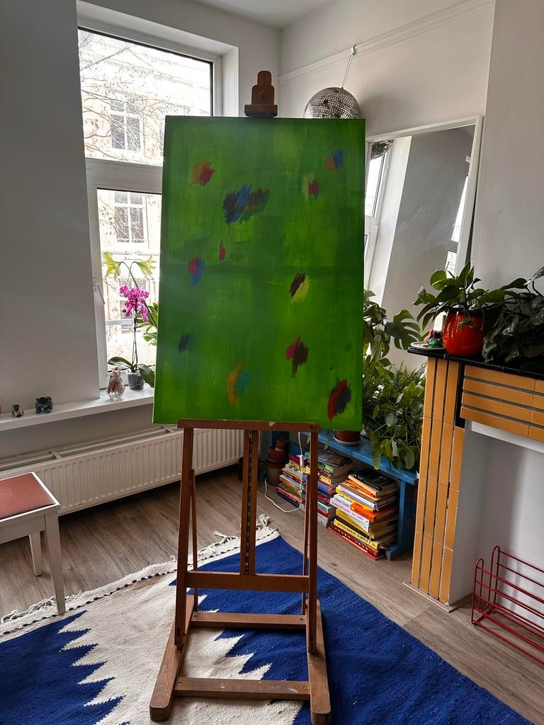 Houten Ezel voor Schilderen - Gebruikt, Hobby en Vrije tijd, Schilderen, Ophalen of Verzenden, Gebruikt, Ezel