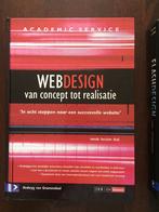 Boek Webdesign en Boek Flasdesign Z.g.a.n, Ophalen of Verzenden, Zo goed als nieuw