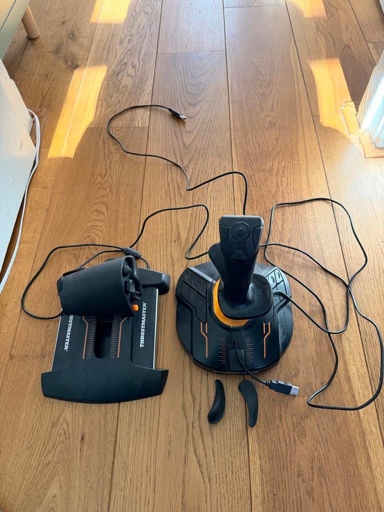 Thrustmaster T16000M FCS HOTAS Joystick & Throttle, Ophalen, Gebruikt