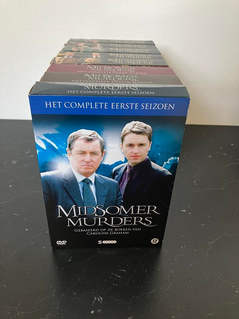DVD SERIE MIDSOMER MURDERS, Cd's en Dvd's, Dvd's | Tv en Series, Vanaf 12 jaar, Ophalen, Zo goed als nieuw