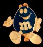 M & M ballon pin- donkerblauw, Verzamelen, Ophalen of Verzenden, Nieuw, Figuurtje, Speldje of Pin