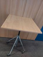 Hoog/laag bijzettafel (of statafel) op wieltjes, Huis en Inrichting, Ophalen, Rond, Zo goed als nieuw, 75 cm of meer