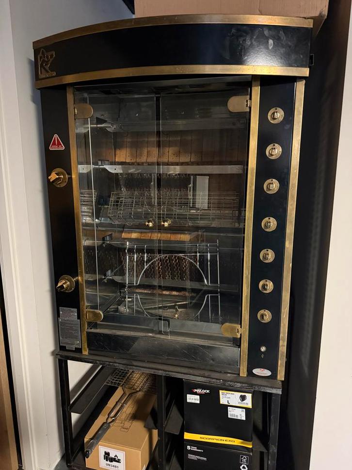 Professionele Kippengrill weinig gebruikt showmodel, Zakelijke goederen, Horeca | Keukenapparatuur, Fornuis, Frituur en Grillen