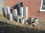 Kachelpijpen DW rvs., Huis en Inrichting, Kachels, Ophalen, Houtkachel, Zo goed als nieuw, Vrijstaand