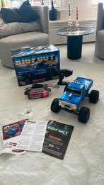 Traxxas bigfoot No.1 +wheelie bar, Gebruikt, Auto offroad, Schaal 1:10, RTR (Ready to Run)