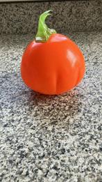 Mooie glasgeblazen pompoen van Kastlösa Glashytta, Oranje, Ophalen of Verzenden, Minder dan 50 cm, Glas