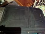 Grote zwarte koffer stoffen, Sieraden, Tassen en Uiterlijk, Koffers, Ophalen, Gebruikt, Overige materialen, 70 cm of meer