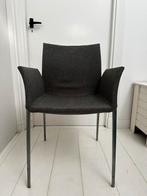 Zanotta | Lia stoel met armleuning, Huis en Inrichting, Stoelen, Grijs, Vier, Modern, Gebruikt