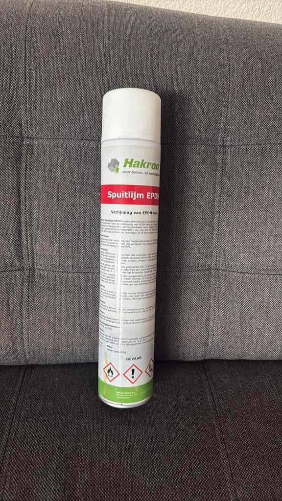 Hakron EPDM Spuitlijm 750 ml  – 10 stuks, Doe-het-zelf en Verbouw, Dakpannen en Dakbedekking, Nieuw, Ophalen of Verzenden