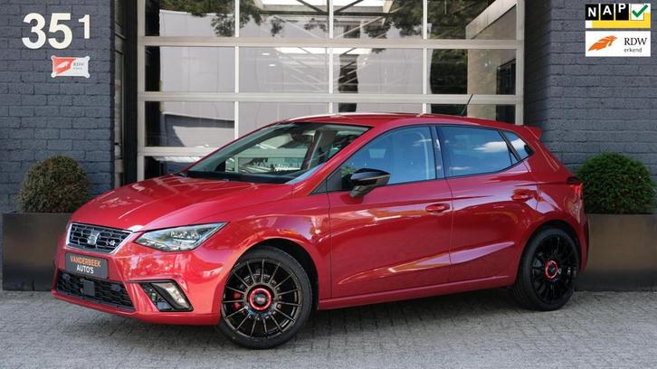 Seat Ibiza 1.5 TSI EVO FR 150PK ACC|CARPLAY|OZ EVO|LED, Auto's, Seat, Bedrijf, Te koop, Ibiza, ABS, Adaptive Cruise Control, Airbags