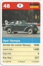 Kw4523 autokaartje 4b opel olympia, Auto's, Ophalen of Verzenden, Zo goed als nieuw