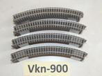 Vk-900 N Spoor Gebogen Rails 9120/25 Fleischmann R1 DB, Hobby en Vrije tijd, Modeltreinen | N-Spoor, Gebruikt, Gelijkstroom, Fleischmann