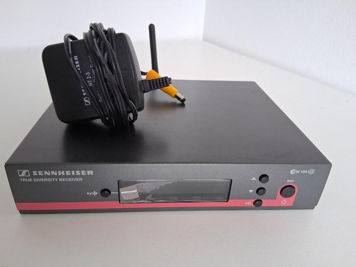 Sennheiser ontvanger- ew100 G3 - zonder microfoon, Muziek en Instrumenten, Microfoons, Gebruikt, Overige typen, Draadloos, Ophalen
