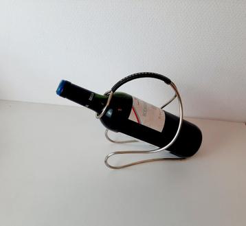 Vintage flessenhouder| Wijnfleshouder | Jaren 70 beschikbaar voor biedingen