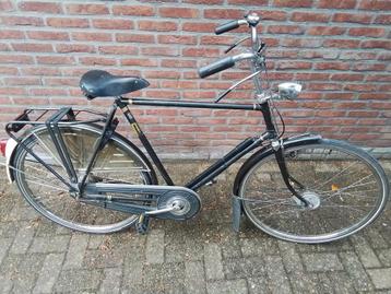 Herenfiets gazelle 3 versnellingen trommel rem met rem stang beschikbaar voor biedingen