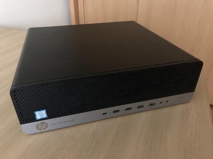 HP Elitedesk 800G4 SFF, Computers en Software, Desktop Pc's, Zo goed als nieuw, 2 tot 3 Ghz, SSD, 8 GB, Ophalen of Verzenden