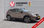 Nissan Qashqai 1.2 Tekna | navi | 360 cam | trekh | cruise |, Voorwielaandrijving, Euro 5, Gebruikt, Zwart