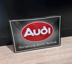 AUDI METALEN BORD 20X30, Ophalen of Verzenden, Zo goed als nieuw, Auto's