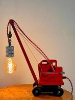 Tafellamp "Hijskraan", Minder dan 50 cm, Ophalen of Verzenden, Zo goed als nieuw, Vintage, Decoratief