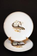 2x bord vissen Bavaria Schumann Arzberg, Antiek en Kunst, Antiek | Servies los, Ophalen of Verzenden