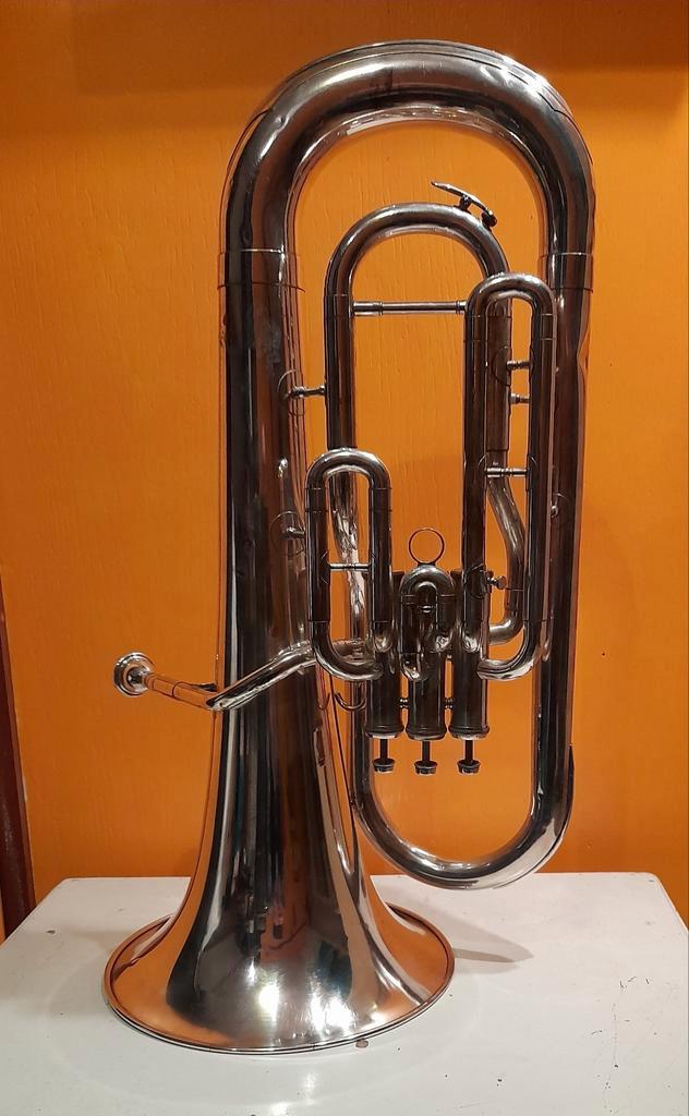 Yamaha euphonium YEP 201 S, Muziek en Instrumenten, Blaasinstrumenten | Tuba's, Gebruikt, Euphonium of Tenortuba, Ophalen