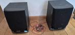 2x luidspreker Sharp CP-C470H, Overige merken, Gebruikt, Ophalen of Verzenden, Minder dan 60 watt