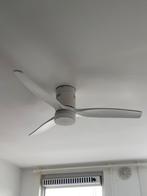 Moderne plafonventilator met verwarmfunctie en lamp, Ophalen, Ventilator met afstandsbediening, Zo goed als nieuw, Plafondventilator