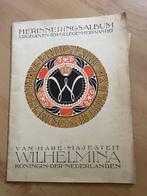 Herinneringsalbum Wilhelmina, Ophalen of Verzenden, Gebruikt, Nederland, Tijdschrift of Boek