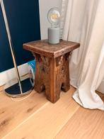 Spaans krukje, tafeltje, Ophalen, Gebruikt, Hout