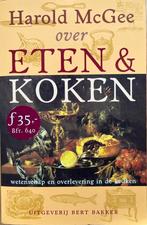 Harold MacGee - Over eten en koken, Ophalen of Verzenden, Zo goed als nieuw, Harold MacGee