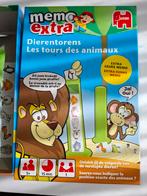 Jumbo memo extra dierentorens, Hobby en Vrije tijd, Gezelschapsspellen | Overige, Een of twee spelers, Ophalen of Verzenden, Zo goed als nieuw