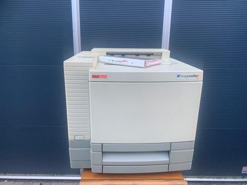 Konica Minolta Magicolor 2 QMS printer, Computers en Software, Printers, Gebruikt, Printer, Laserprinter, Kleur printen, Zwart-en-wit printen