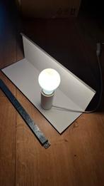 Wandplank Lamp met Magneet, Ophalen of Verzenden, Gebruikt, Metaal, Modern