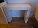 Sidetable/kaptafel/bureautje massief wit, Huis en Inrichting, Ophalen, Gebruikt, 50 tot 100 cm, 25 tot 50 cm