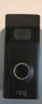 Ring 2 video deurbel met twee chime's, Huis en Inrichting, Ophalen of Verzenden, Ingebouwde camera, Zo goed als nieuw, Bedraad