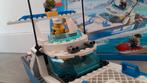 Lego City 7287 Politieboot, Kinderen en Baby's, Speelgoed | Duplo en Lego, Complete set, Gebruikt, Ophalen of Verzenden, Lego