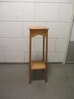 vintage bijzettafel bloementafel Koopje  !!!, Huis en Inrichting, Tafels | Bijzettafels, Ophalen, Minder dan 55 cm, Vierkant, Zo goed als nieuw