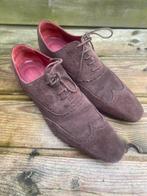 Antonio Rosso bruin suede schoenen maat 44, Bruin, Ophalen of Verzenden, Gedragen, Veterschoenen