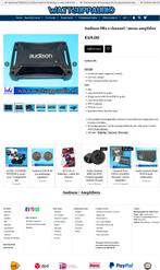 Audison SR2 2 kanaals / mono versterker, Auto diversen, Gebruikt, ., Ophalen of Verzenden, AUDISON