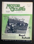 MOTORCYCLING No.2226 25 Sept. 1952 Enfield BSA UK, Verzamelen, Verzenden, Gebruikt, Motoren