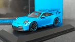 Porsche 911 992 GT3 Shark Blue 1:64 Minichamps 64 Pol, Ophalen of Verzenden, Nieuw, Auto
