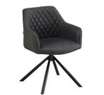 Vergaderstoel Trendline Dale, 4 kleuren, eco-leer, draaibaar