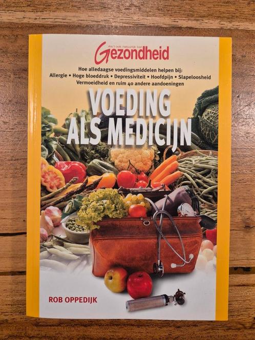 R. Oppedijk - Voeding als medicijn, Boeken, Gezondheid, Dieet en Voeding, Zo goed als nieuw, Dieet en Voeding, Ophalen of Verzenden