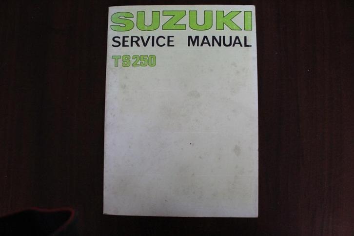 Suzuki TS250 1976 motorcycle service manual TS 250, Motoren, Handleidingen en Instructieboekjes, Suzuki, Ophalen of Verzenden