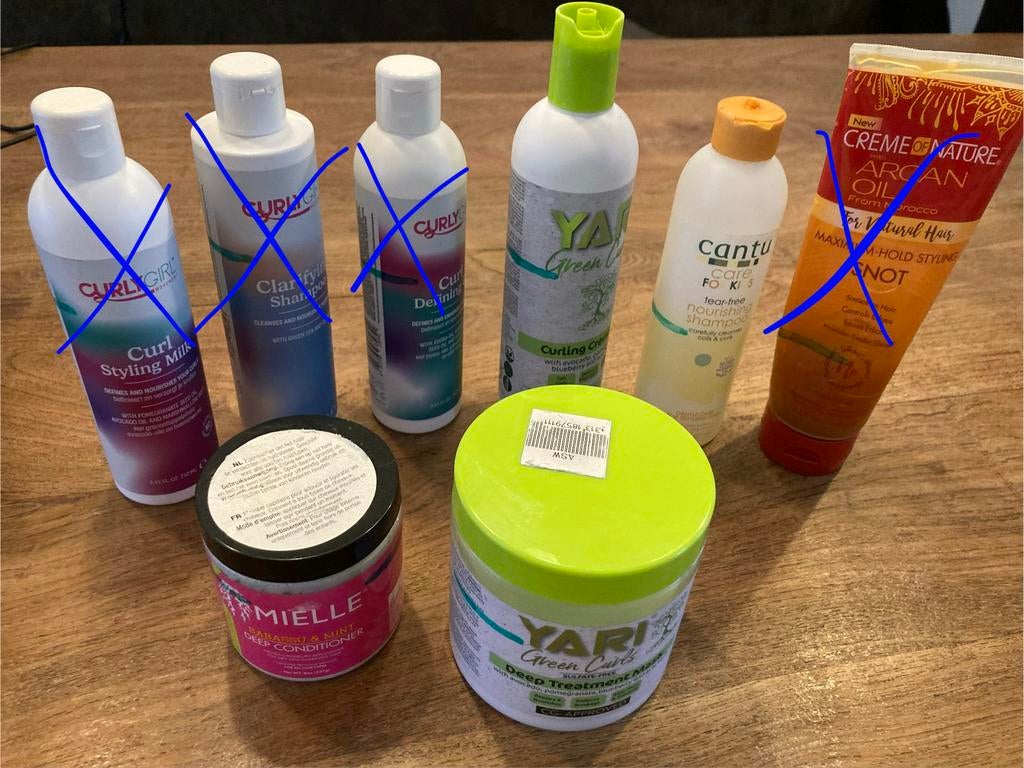 CG Haarproducten Pakket - Curly Girl Methode, Sieraden, Tassen en Uiterlijk, Uiterlijk | Haarverzorging, Gebruikt, Gel, Wax, Haarlak of Mousse