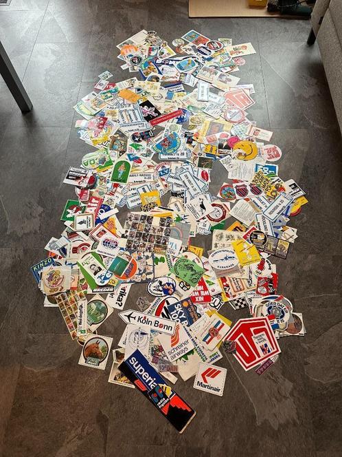 Verzameling van 1,5 kg. stickers. Van alles wat., Verzamelen, Stickers, Gebruikt, Overige typen, Ophalen of Verzenden
