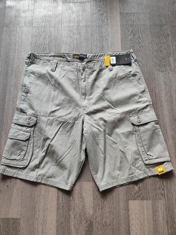 Lee Cargo Shorts Cement Maat 42 (nieuw) beschikbaar voor biedingen