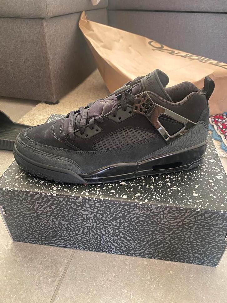 Jordan Spizike Black Cat/triple black - nieuw 44,5, Kleding | Heren, Schoenen, Nieuw, Sneakers of Gympen, Zwart, Ophalen of Verzenden