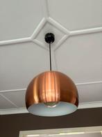Prachtige koperkleurige hanglamp, Huis en Inrichting, Lampen | Hanglampen, Gebruikt, 50 tot 75 cm, Ophalen of Verzenden, Metaal